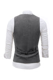 Noir Single Breasted Shawl Lapel Veste de costume pour homme