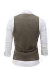 Noir Single Breasted Shawl Lapel Veste de costume pour homme